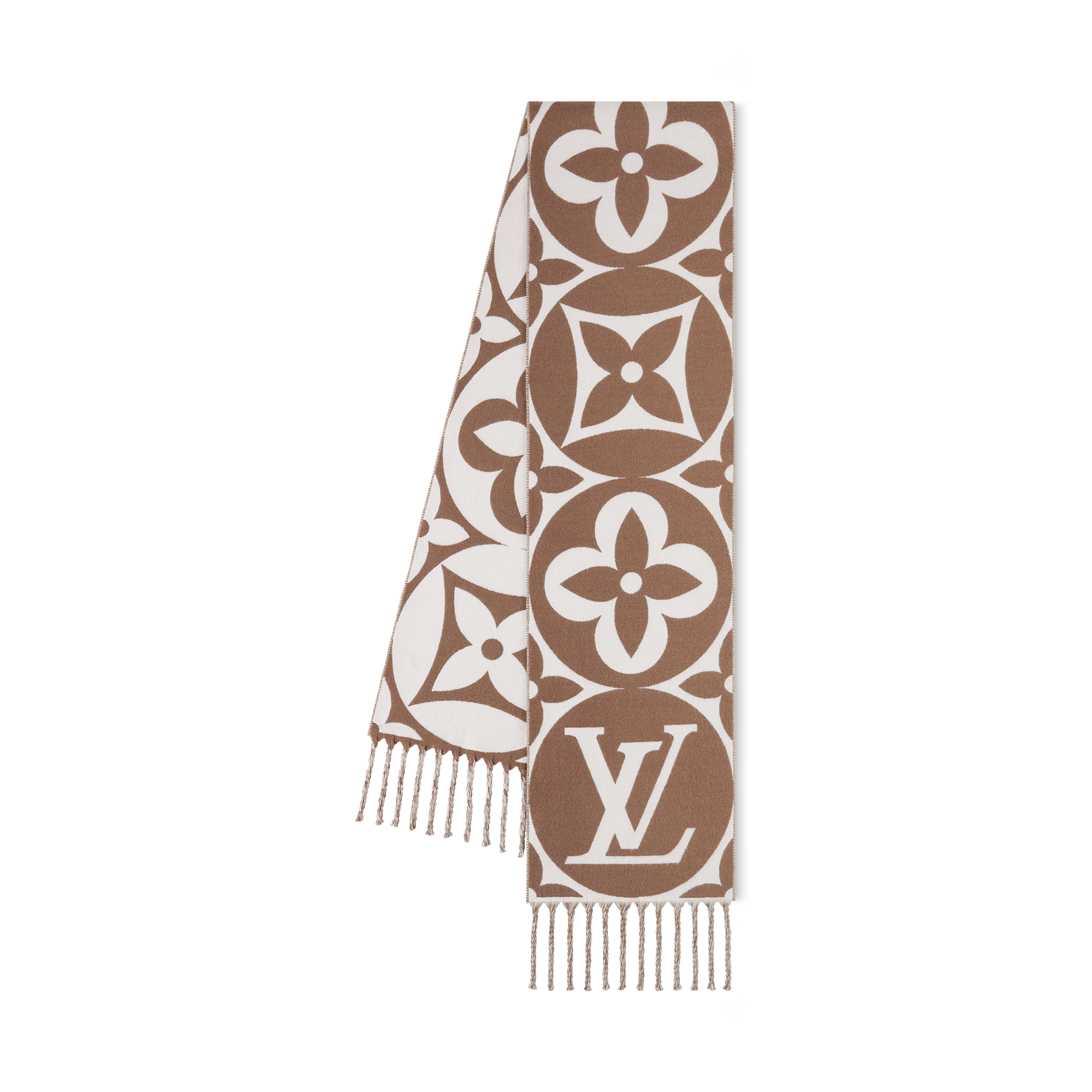 LOUIS VUITTON ルイヴィトン マフラーLV メダリオン M79212 楽天市場】ルイ ヴィトン VUITTON マフラー LV・メダリオン ウール 白